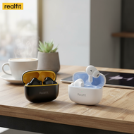 Realfit F3 Earbuds Bluetooth TWS -38dB Active Noise Cancellation, 360° Spatial Sound, Sport Headset,