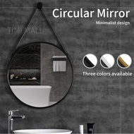 IKEE 40/50/60Cm Bathroom Mirror / Round Mirror / Wall Mirror / Toilet Mirror / Nordic Mirror / Home Hanging Mirror / Vanity Mirror