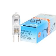 Osram HLX 64623 64625 FCR EVA 12V100W lampu halogen tungsten mentol mikroskop Zeiss