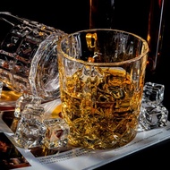 2件裝菱形威士忌酒杯