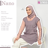 ATASAN ALNITA NANO/ BAJU TUNIK APLING LARIS/ BAJU KAOS/ NIBRAS/ ALNITA ATASAN NANO/ BAJU TUNIK DEWAS