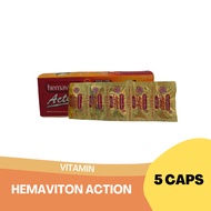 Hemaviton action per 1 strip