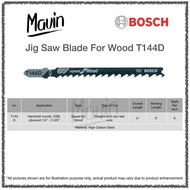 JIGSAW / JIG SAW BLADE BOSCH T144D Wood T-Shank - 5PCS/PKT