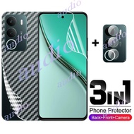 Realme P3 Lite 4G 3in1 Front Back Lens Hydrogel Film For realme P3 Lite realmeP3 Lite 4G Smartphone 