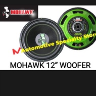 Mohawk Woofer Car Series 12"Inch Single Voice Coil 4Ohm Single Mangnet Subwoofer Woofer ME-124 Perodua Myvi Bezza Axia