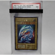 [JAPAN] PSA7 Yugioh Blue-Eyes White Dragon Blue Eyes Early Ultra Rare 1st