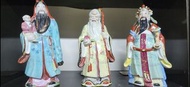 景德鎮粉彩福祿壽三星瓷像