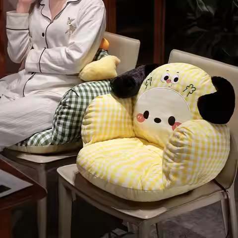 Sanrios Cartoon Cushion My Melody Kawaii Chair Cushion Dormitory Chair Stool Casual Comfort Fashion