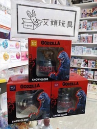 【艾頑玩具】『現貨』folkart 哥吉拉水晶球 Godzilla Snow Dome 哥吉拉 基多拉 水晶球 雪花球
