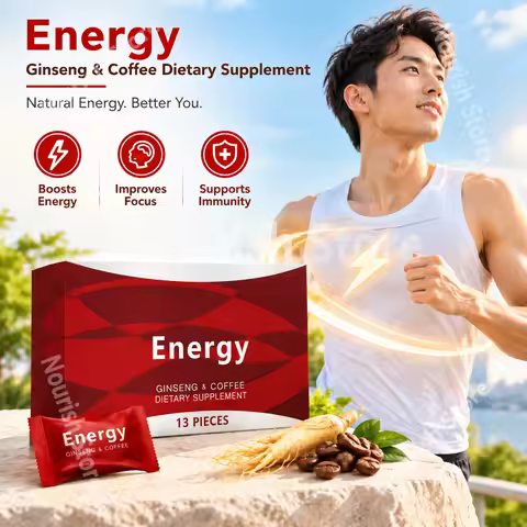 Hamer Male Enhancement Energy Candy Quickly Awaken The Body's EnergyGinseng Root Extract Coffeine Po