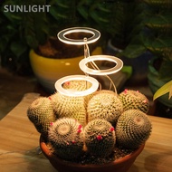 Angel Ring LED Grow Light Full Spectrum Phyto Grow Lamp 5V USB Phytolamp For Plants Growth Lighting For Indoor Plant Seedling