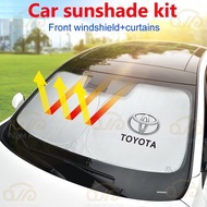 Car Window Sun Shade Windshield Visor Car Accessories For Toyota Camry Altis Vigo Fortuner CHR Vios Yaris Ativ Hilux REVO Avanza sienta