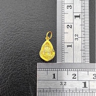 จี้พระจิ๋ว หลวงปู่ทวด หลวงพ่อโสธร พระพุทธชินราช พระแก้ว นางขวัก เลี่ยมทองแท้ กรอบทอง 90% เหรียญที่ระ