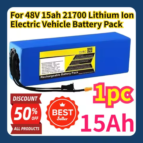 For 48V 15ah 21700 Lithium Ion Electric Vehicle Battery Pack