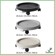 [ Plant Saucer Rolling Plant Stand with Pallet Trolley Plant Tray Roller Multifunctional for Indoor Outdoor