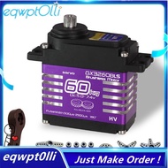 eQQ60KG PWM Digital Servo High Torque Steel Gear Servo Brushless Motor IP68 Waterproof with Metal Se