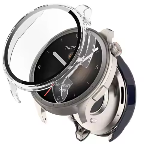 Screen Protector For Amazfit Balance Smartwatch Protective Case Tempered Glass Shell Cover Accessori