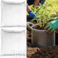 3/2/1Pcs Plant Root Metal Protective Cover - Woven Bag - for Flower Vegetable - Plant Root Fixator -