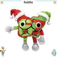 HUISHU Festive 67 Artful Plushie, Festive Brainrot 67 Plush Stuffed Doll Festive 67 Plush Doll,  Cut