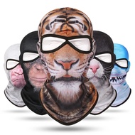 【Clearance Markdowns】 Men Outdoor Balaclava Motorcycle Ski 3d Animal Hood Hat Windproof Neck Warmer Full Face Shield Snowboard Cycling Protect