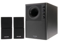 Microlab Speaker X2 ลำโพง (2.1 System)- Black ประกัน 1 ปี