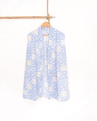 Cardigan Batik Tanpa Lengan Wanita Modern Vest Outer Batik Vest Cardi Long Outer Batik Modern Cardig