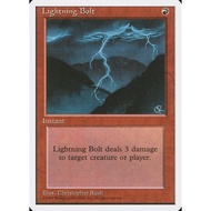 Lightning Bolt Magic the Gathering Card [MTG]