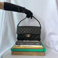 Chanel Vintage Double Classic Flap Bag 雙子星中古側背包