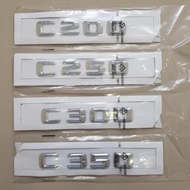 Emblem C200 C250 C300 C350 Mercedes Benz Mercy Original Gres Writing/
