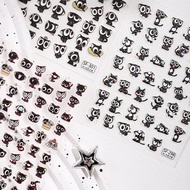 Sky罗小黑战记美甲贴纸浮雕立体防水水杯相机平板diy装饰贴纸防水Sky Luo Xiao Hei War Nail Art Sticker Relief Stand20251201