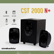 Simbadda Cst2000N+ Speaker Aktif Ditambah Speaker Aktif Bluetooth