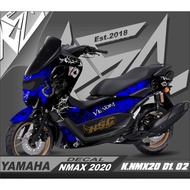 Decal Stiker Fullbody Motor Yamaha Nmax New 2020 /2021/2022/2023 Deka
