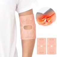 Silicone Gel Magnetotherapy Elbow Brace Compression Support Sleeve for Joint Pain Relief, Tendonitis
