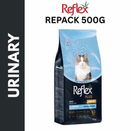 REFLEX URINARY SALMON 500gram Repack Makanan Kucing