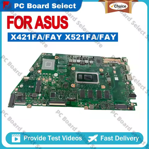 X421F X421FA Laptop Motherboard For ASUS S5600F X421FAY X421FQY X421FL X421FP V4050F I421F X421FPY M