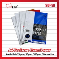 [Super Stationery] Uni Kertas Foolscap A4 / Uni A4 Foolscap Exam Paper
