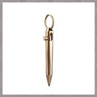[gengciy9] Mini Brass Writing Pen Keychain Business Signature Pen Student Office Stationery Brass