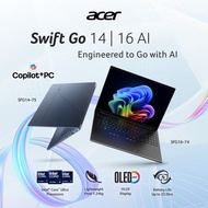 [LATEST Copilot+ PC] [Intel® Core™ Ultra 9 288V] Acer Swift Go 14 | SFG14-75-95TH Copilot+ PC 14" WU