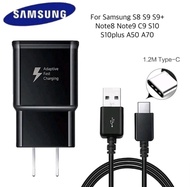 samsung สายชาร์จsamsung + หัวชาร์จเร็ว แท้ สายType-C หัวชาร์จเร็ว 9V/1.67A or 5V/2.0A มีสีดำและสีขาว