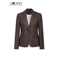 G2000 เสื้อสูทสำหรับผู้หญิง ทรง Slim Fit รุ่น 4621221365 BROWN