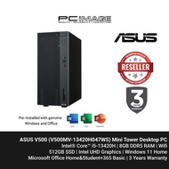 ASUS V500 (V500MV-13420H047WS) Mini Tower PC / DESKTOP INTEL i5-13420H/8GB DDR5/512GB 4.0/W11/HSN24+