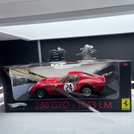 Hot Wheels 1: 18 Ferrari 250 GTO 1963 Le Mang Version Fine