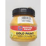 NIPPON Gold Paint Acrylic Paint Water Based Interior & Exterior 250g