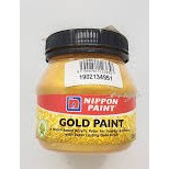 NIPPON Gold Paint Acrylic Paint Water Based Interior &amp; Exterior 250g