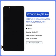 XD 6.39 "OLED/TFT สำหรับ Vivo X27จอ LCD ประกอบดิจิทัลแผงหน้าจอสัมผัสสำหรับ Vivo V15 Pro 1818 / S1 Pr