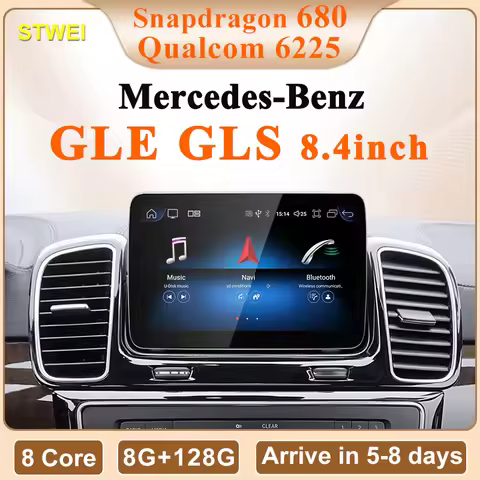 STWEI New Qualcomm 680 Snadragon6225 Android13 Wireless CarPlay AUTO Screen For Mercedes Benz GLE350