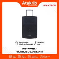 POLYTRON SPEAKER AKTIF PAS-PRO15F3 / PRO15F3