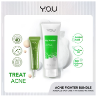 YOU Hy! Amino Facial Wash Oil Control Sabun Cuci Muka YOU Hydrating Brightening Anti-Acne Acneplus S