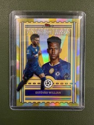 足球 韋利安 Estevao Willian 車路士 新秀 2025-26 Topps Finest UCC Chelsea RC Finest Showmen Refractor 足球卡 Socce
