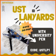 ✧ ❐ UST (University of Santo Tomas) High Quality ID Lanyards/Lace
